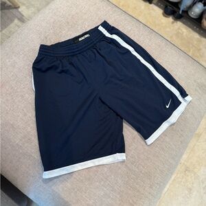 Authentic vintage NIKE basketball Shorts wth Elastic Waistband  Blue&White sizeL